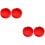 4Pcs Red Silicone Beverage Pad Lightweight Holder 7