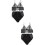 2Sets Black Bra and Panty Set for Comfortable Fit 8