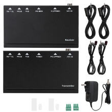 Kit HDMI Over IP cu funcționare Plug And Play și suport Full HD pentru extensie HD de calitate cu cip Auto EQ și tehnologie Power Over Cable
