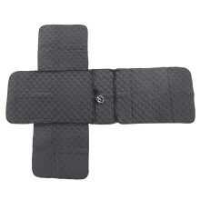 Non Slip Back Seat Cover For Dogs - Waterproof Dog Seat Protector With Side Flap Quick Install Universal Fit For All Rides Machine Washable Pet Seat