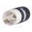 Ανθεκτικός στη διάβρωση σύνδεσμος για NEMA SS2-50P, αδιάβροχο βύσμα περιστρεφόμενου 5