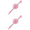 2Pièces Colliers Pour En Velours Rose Avec Ajustables 6