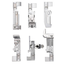 Sewing Project Accessory Rolled Hem Presser Foot Set Wide Narrow Sizes Stainless Steel Durable Easy To Use For Lightweight Fabrics Compatible With