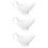 3Pièces Crémier Céramique Compact Résistant Pour Café Cuisine 8