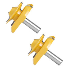 45 Degree Lock Bevel Milling Cutter 45 Degrees 12X1-3/8 Mortise Knife Knife Right Angle Knife Woodworking Tool