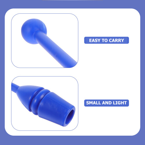 2Pièces Bâtons Rythmiques En Plastique Pour Et Danse 2