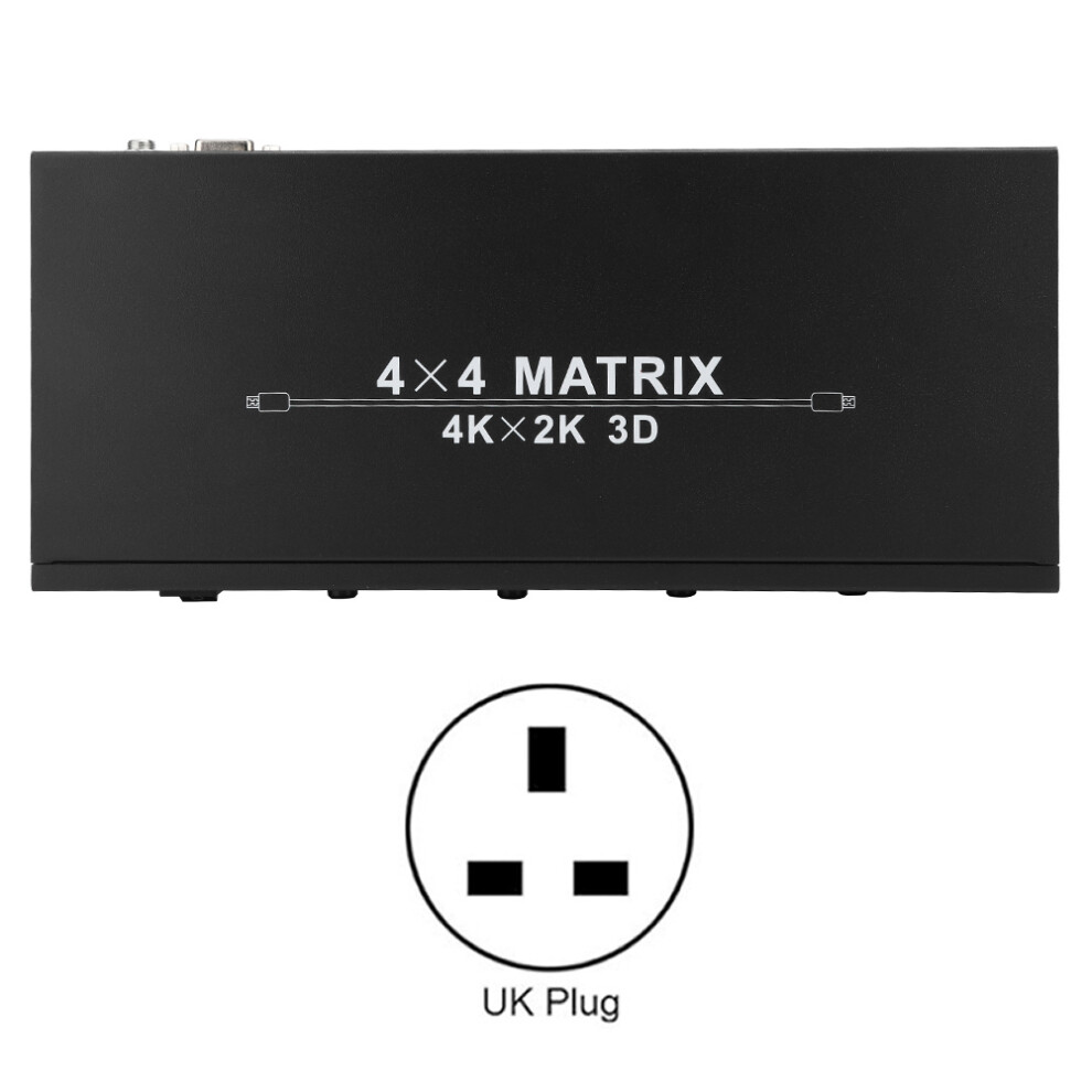 Auto Downscaler Hdmi Splitter, Hdmi Switcher4k Uhd Resolution Stable And Reliable Edid Management Rs232control4kx2k30hz1080p120hz3d Compatible 9448483172998