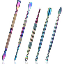Kit de 5 Outils de Sculpture pour Cire, Bois et Acier Inoxydable: Modelage et Sculpture sur Argile et Poterie