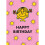 Decopatch Mr. Men Birthday Card Includes Removable Little Miss Sunshine Patch 1