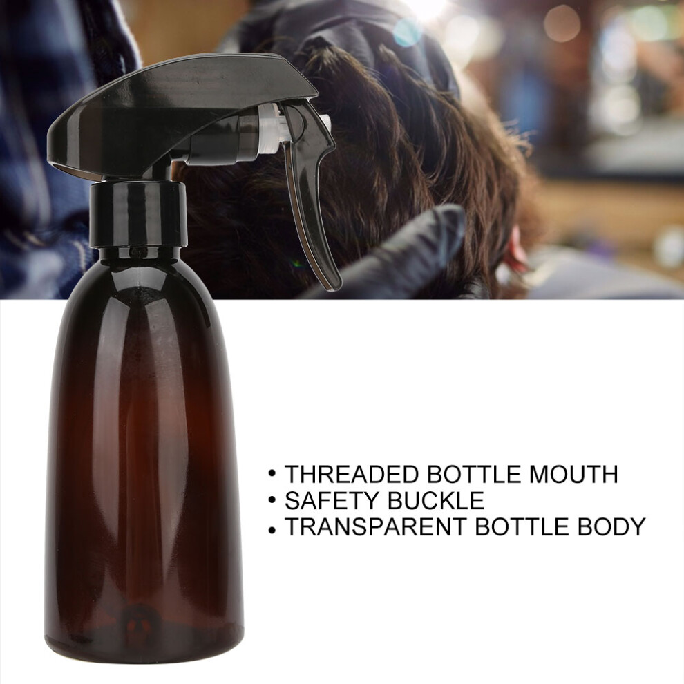 Unisex Black Empty 200Ml Spray Bottle, 16Cm, Fine Mist For Hairdressing