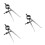 3Pcs Stainless Id Calipers Fine Adjustment 6