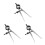 3Pcs Stainless Id Calipers Fine Adjustment 7