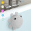 Silicone Bathtub Overflow Drain Cover Blue 1