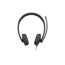 Lenovo VoIP Headset 5000 met USB-C-kabel voor kantoor met ruisonderdrukking zwart