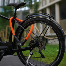 Fiets slot ketting - Serea Swift - Ontgrendeling smartphone NFC - Zonder batterij - Staal Ø6 mm L100 cm