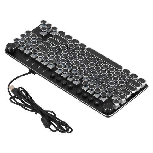 Professional Mechanical Keyboard, Typewriter Style with Quality Build and Keycap Compatibility, Ergonomic Floating Keys for Comfortable Typing (87 2