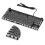 Professional Mechanical Keyboard, Typewriter Style with Quality Build and Keycap Compatibility, Ergonomic Floating Keys for Comfortable Typing (87 5