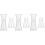 18Pcs Transparent Reusable Reusable Bar Cocktail Double Sided Jigger Cups 5
