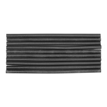 38 pezzi di-stick di colla calda EVA nera da 11x270mm, forte aderenza