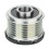 Aftermarket Alternator Pulley Solution, Decoupler Pulley Freewheel Clutch for Reliable Charging, Replacement Alternator Component with Optimized 2