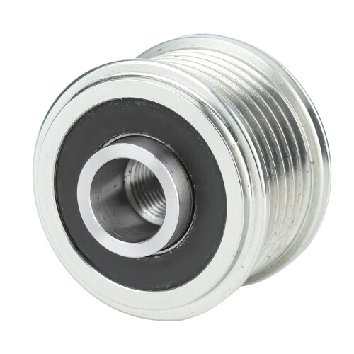 Aftermarket Alternator Pulley Solution, Decoupler Pulley Freewheel Clutch for Reliable Charging, Replacement Alternator Component with Optimized 2