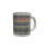 Creative Ceramic Coffee Cup with Geometric Pattern – Durable Daily Drinkware for Coffee, Tea & More, Compatible with Kitchen Use 1