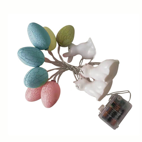 Easter Egg String Lights 9.84 FT Colorful Garland