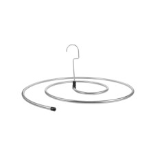 Spiral Drying Rack for Blankets, Quilts, Sofa Covers & More – Stainless Steel Space-Saving Hanger, Compatible with Standard Rods
