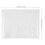 2Pièces Tapis Chaise Transparent PVC Sol Protège Table Maison 2