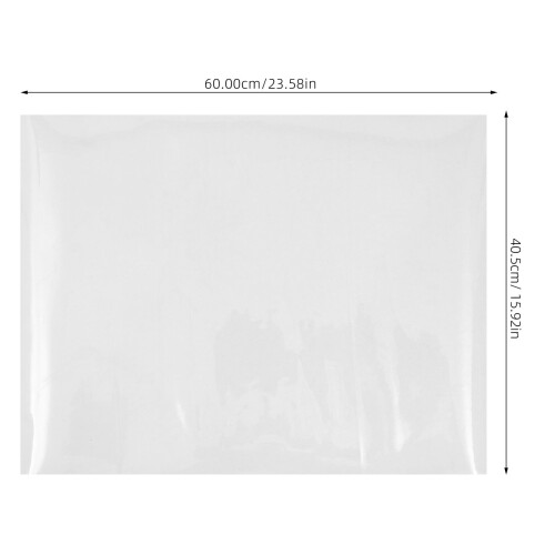 2Pièces Tapis Chaise Transparent PVC Sol Protège Table Maison 1