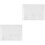 2Pièces Tapis Chaise Transparent PVC Sol Protège Table Maison 4