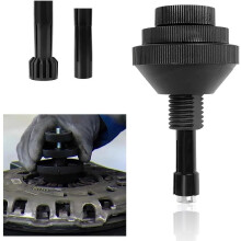 Clutch Alignment Tool Kit – Universal for Most Cars & Light Trucks, Single Disc Clutch Alignment Plates with 2 Plastic Sleeves, Compatible with