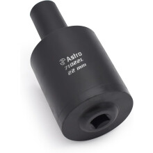 71022L 22mm (7/8") Lug Nut Drum Socket - Impact Torque Multiplying Thin