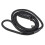 3Pièces Collier Laisse Nylon Noir Résistant 10