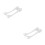 2Pcs Cutting Mat Extender Tray White Plastic for Crafting Machines 8