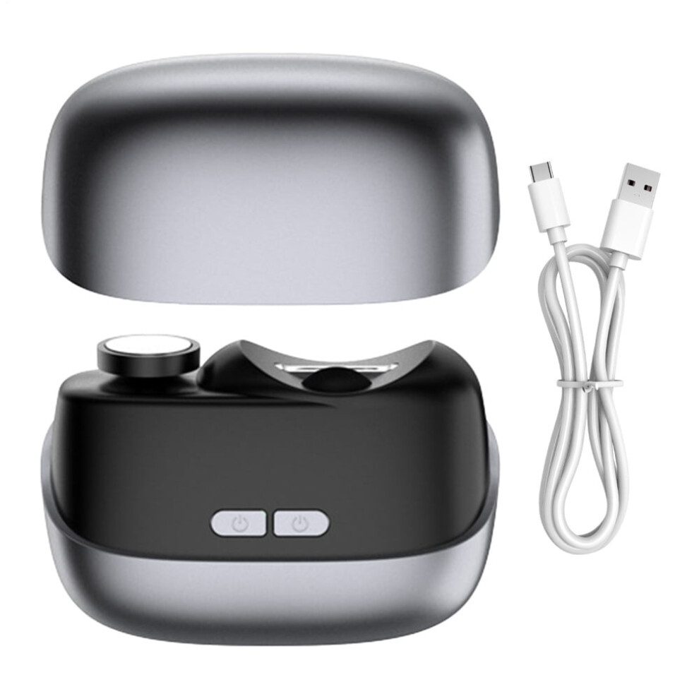 Rechargeable 2-Speed Electric Toenail Clippers with LED Light, Compatible with Fingernails & Toenails for All Ages