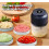 Draagbare knoflookhakker met 6 messen, 400 ml, USB-aansluiting 8