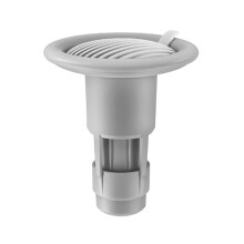 Hair Catcher & Backflow Preventer with Deodorizing Seal, Quick Drainage Gas Sealer for Shower, Sink, Kitchen, Laundry, Basement – Compatible with
