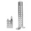 Stainless Steel U-Shaped Retractable Steering Wheel and 6
