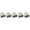 5Sets Compact White Cleaning Brush and Dustpan for Countertop 9
