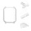 2pcs Protective Case Bezel Soft Youth Edition Tpu 4