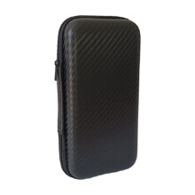 Automotive Zippered Tool Carriers Waterproof Shock Absorbing EVA Structure Carbon Texture Surfaces Organization