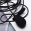 Small USB Microphone Portable for Computer with Clear Audio and Shielding Wire Black 1