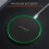 10W Fast Wireless Charging Pad for Android, Black, 300g 9
