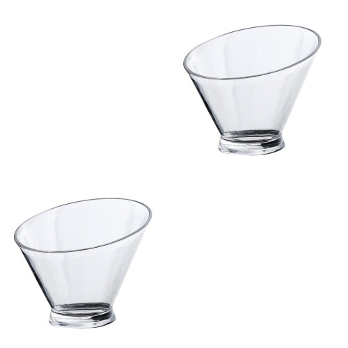 2Pièces Bols À Salade En Transparent Pour Cuisine Buffet 2