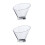 2Pièces Bols À Salade En Transparent Pour Cuisine Buffet 5