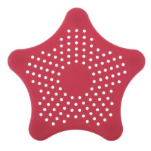 Tpr Material Hair Catcher, Multipurpose Sink Strainers With Suction Cup Design, Starfish Drain Strainer Ensures Stable Placement, Efficient Debris