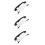 3Pcs Durable Nylon Flying Kite String with Black Plastic Winding Board 2
