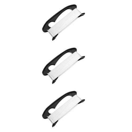 3Pcs Durable Nylon Flying Kite String with Black Plastic Winding Board 1