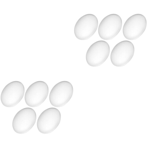 100Pièces Cabochons Verre Ovale Transparent Pour Magnet 2